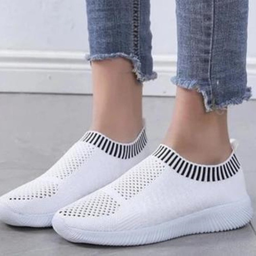 Zapatillas Tenis Deporte Casuales Planas Cómodas Para Mujer