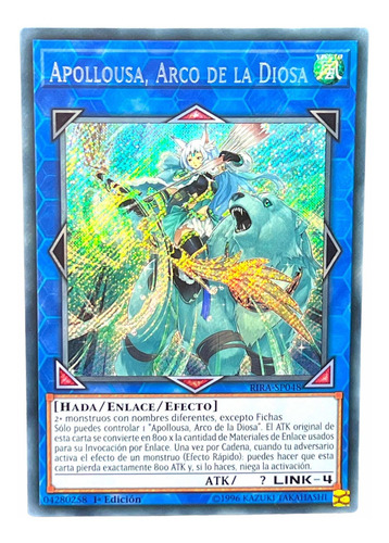 Apollousa Bow Of The Goddess Rising Rampage Yugioh Español. (Usado)