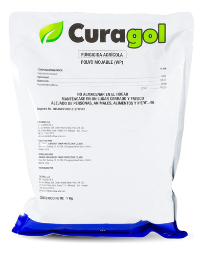 Curagol Fungicida Mancozeb X 1 Kg Uso Agricola