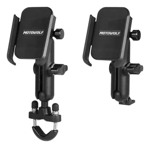 Porta Celular Motowolf 360°