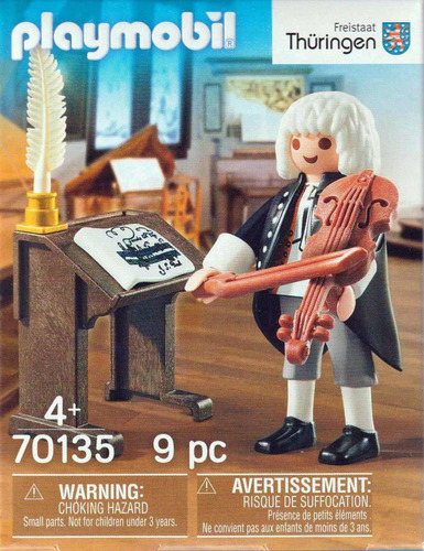 Playmobil 70135 Johann Sebastian Bach  Edición Limitada Pmb