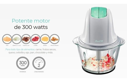 Picadora Smart-tek Mini Chopper Ch979 Picador De Alimentos
