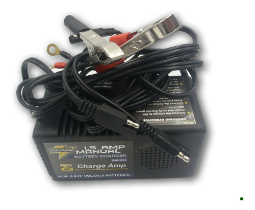 Cargador De Baterias Inteligente 6v Y 12v Moto