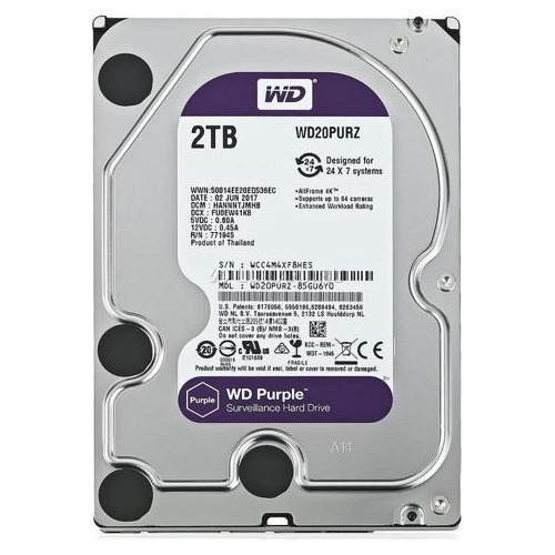 Disco Duro Purple 2tb Surveillance 