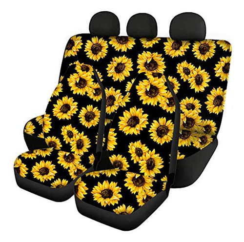 Asiento De Coche Girasol Coloranimal Cubierta Suave Comfort