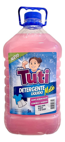 Detergente Doña Tuti 5lts Premium, Versión Económica Briks