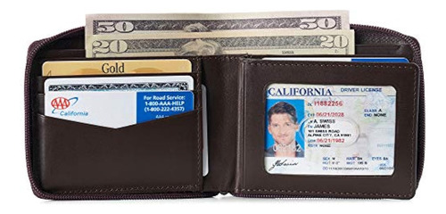 Alpine Swiss Logan - Cartera Plegable Con