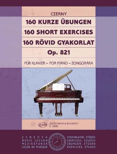 160 Kurze Übungen Op. 821