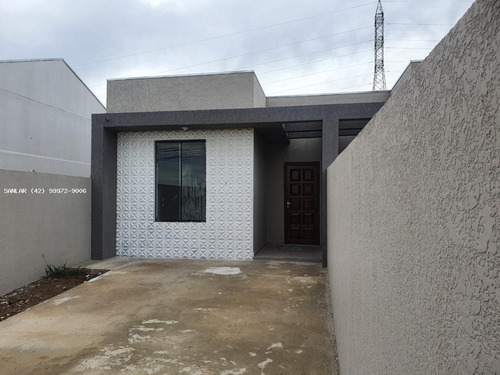 Imagem 2 de 11 de Casa Para Venda Em Ponta Grossa, Nova Ponta Grossa, 2 Dormitórios, 1 Banheiro, 2 Vagas - _1-1933406