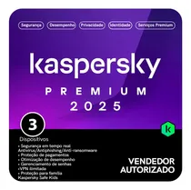 Comprar Kaspersky Antivírus Premium 3 Dispositivos 1 Ano