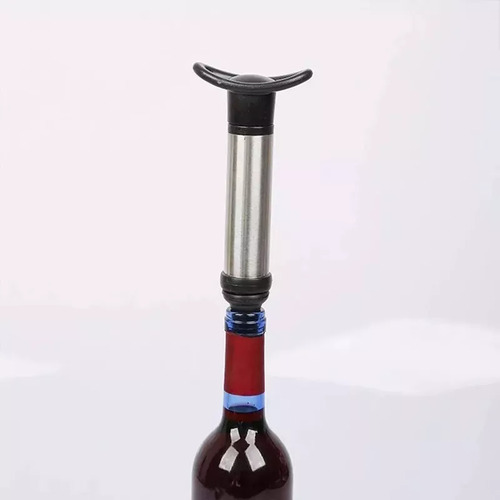 Bomba À Vácuo Garrafa De Vinho Com 6 Rolhas Selador Tira Ar