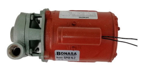 Imagen 4 de 6 de Electrobomba Sp50n-2 1/2 Hp 1 X 3/4 Bonasa