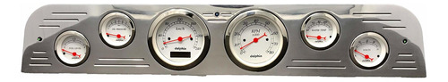 Dolphin Gauge Ford Truck Dash Cluster Panel Metrico Blanco