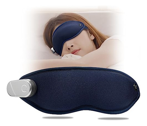 Máscara De Ojos Calentada Con Masajeador Vibratorio Inalámbr