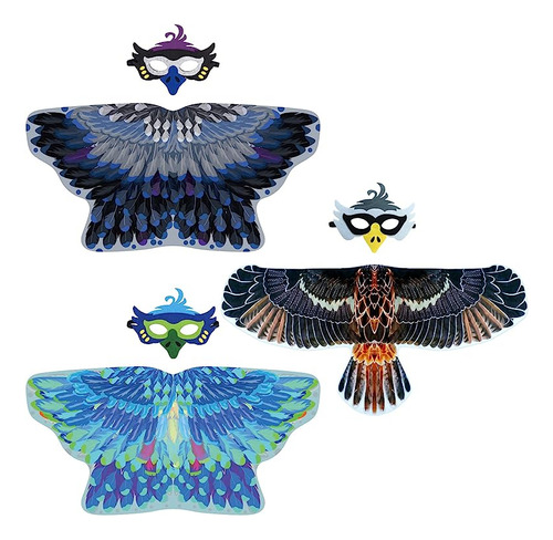 Bird Wings Costume With Bird Masks Boys Halloween Dress Toys