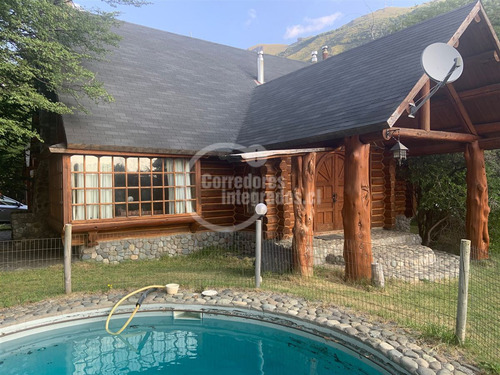 Espectacular Log House En Las Termas De Chillan.