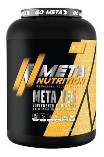 Proteina Meta Nutrition Meta Veg 5 Lb Sabor Vainilla