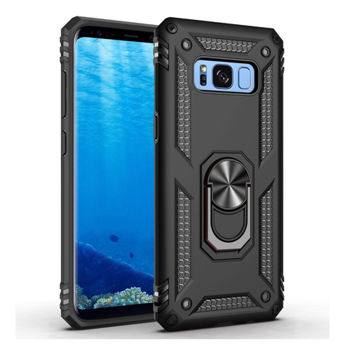 Galaxy S8 Plus Funda Shockproof Uso Rudo Con Mica 9d