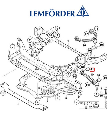 31106771194 Buje De Brazo Transversal Bmw X5/x6