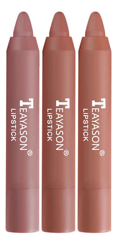 Lápiz Labial Mate De Larga Duración, Maquillaje Soft Crayon