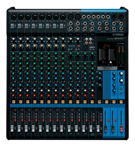 Mezcladora Yamaha 16 Canales C Mg16xu