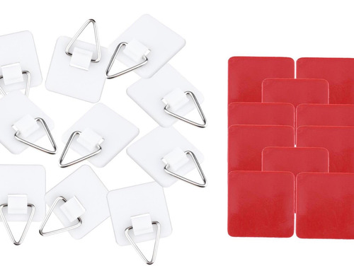 Juego De Ganchos Para Platos Invisibles Cuadrados Pequeños