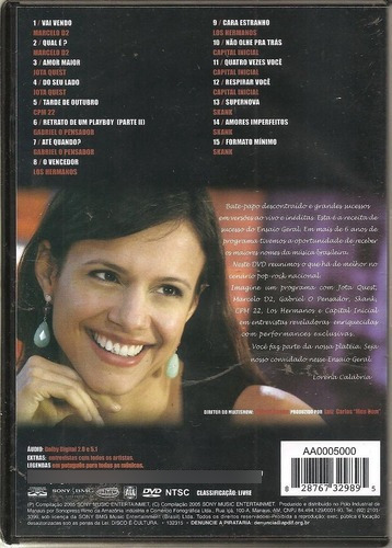 Dvd O Melhor Do Ensaio Geral Multishow - Skank Los Hermanos