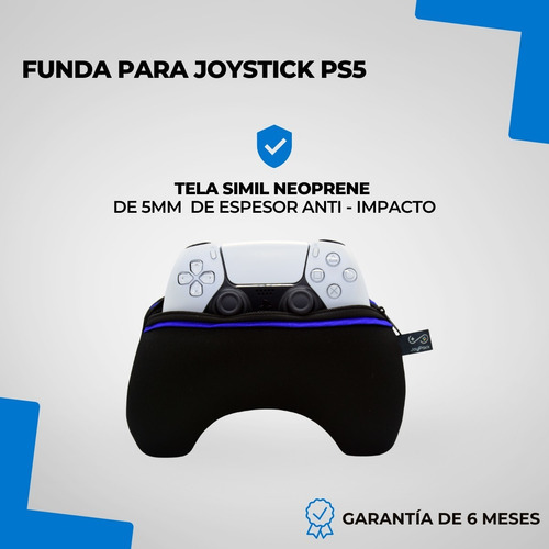 Imagen 3 de 8 de Kit 1 Funda Consola Vertical Ps5/play5 + 1 Funda Joystick