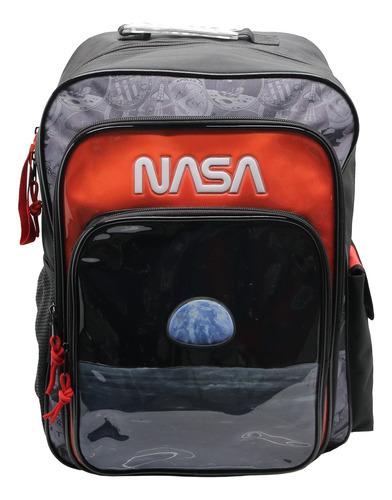 Mochila De Espalda Nasa Espacial Na048 Original 18''