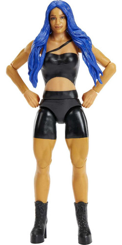 Muñeca Sasha Banks Coleccionable De 6 Pulgadas