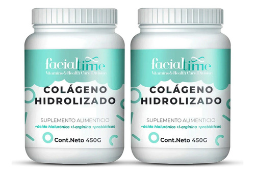 Kit 2 Colágeno Hidrolizado Puro + Jabón De Bicarbonato Sabor Suero De Leche