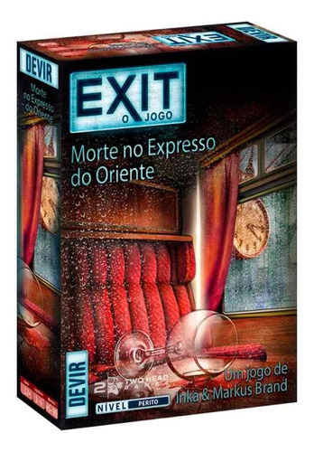 Exit Morte No Expresso Oriente - Jogo De Tabuleiro Devir