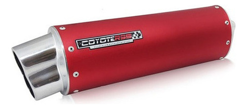 Escape Ponteira Coyote Rs5 Boca 8 Vermelho - N-max 160 21...