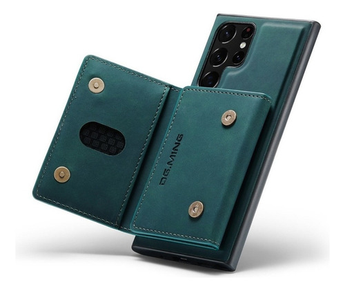 B Funda De Polipiel Tarjeta For Samsung Galaxy S20 S21 S22