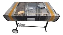Comprar Parrilla Chulengo Medio Tambor Completa Fierro Atizador Pala