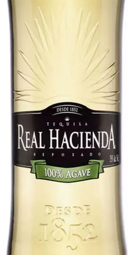 Paquete De 3 Tequila Real Hacienda 100 Reposado 700 Ml