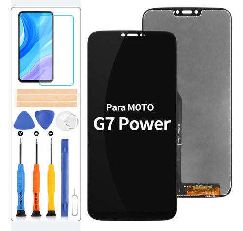 Pantalla Táctil Lcd De 155 Mm Para Motorola Moto G7 Power Xt