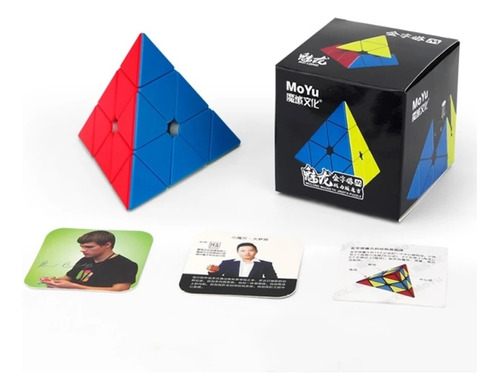 Cubo Magnético De Velocidad Mágico Moyu Meilong Pyramix M Me