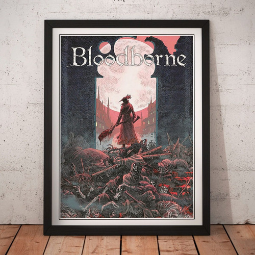 Cuadro Gamer - Bloodborne Cover