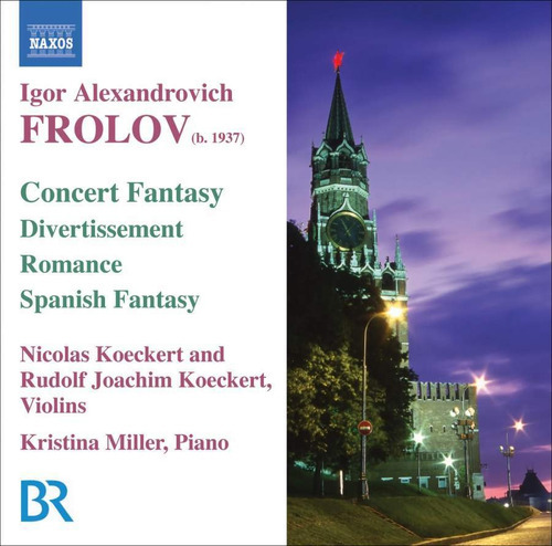 Music For Violin And Piano/miller - Frolov (cd) - Importad 