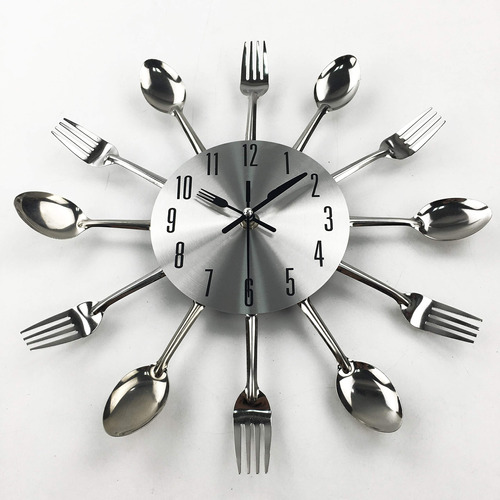 Timelike Reloj Pared Cocina 3d Extraible Moderno Creativo