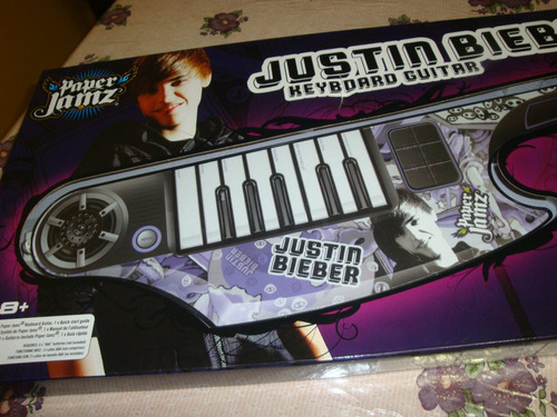 Guitarra Musical De Justin Bieber Paper Jamz Importada