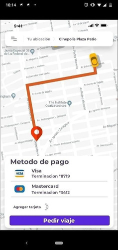 App Sistema Tipo U-b-e-r, Cabify, Didi - Renta Mensual