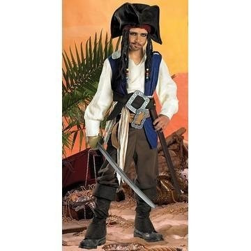 Captain Jack Sparrow Classic Costume - Medium (7-8)