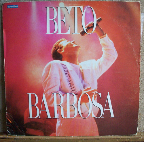 Vinil Lp Beto Barbosa - 1991 - Com Encarte