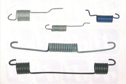 Jgo. De Resortes De Balata Trasera Ford  Escort  94-96 Izq