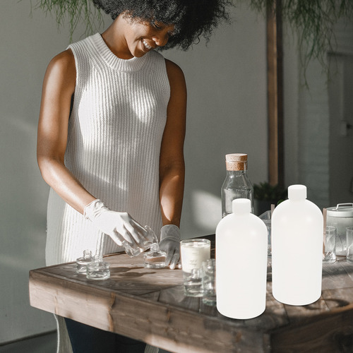 Botellas De Muestra, Botella De Reactivo De Laboratorio, Líq