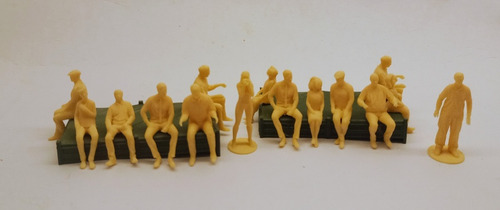 Figura Persona Escala 1/43 X 1 Unidad Maqueta Miniatura 3d