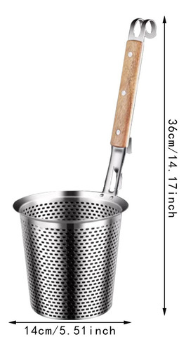 Kitchen Strainer, Tripe Ladle With Brain Flower,