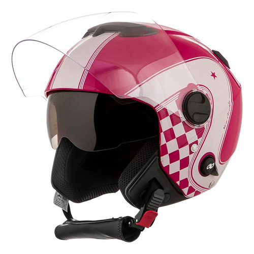 Casco Abierto New Atomic Vintage - Aprobado - Biela Motos